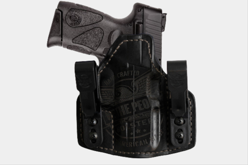 5. We The People Independence Best Leather IWB Concealed Carry Holster
