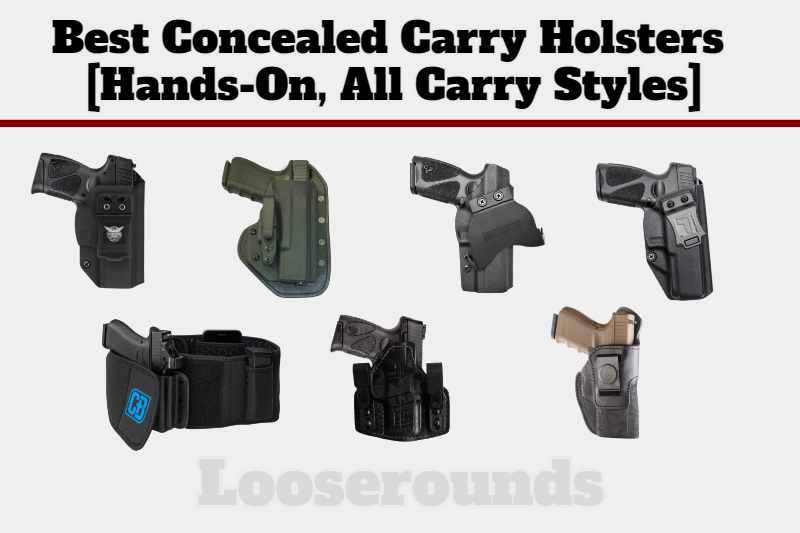 Best Concealed Carry Holsters Reviewed CCW Holsters IWB OWB Belly Band Pocket Chest Shoulder Bra For Men Women