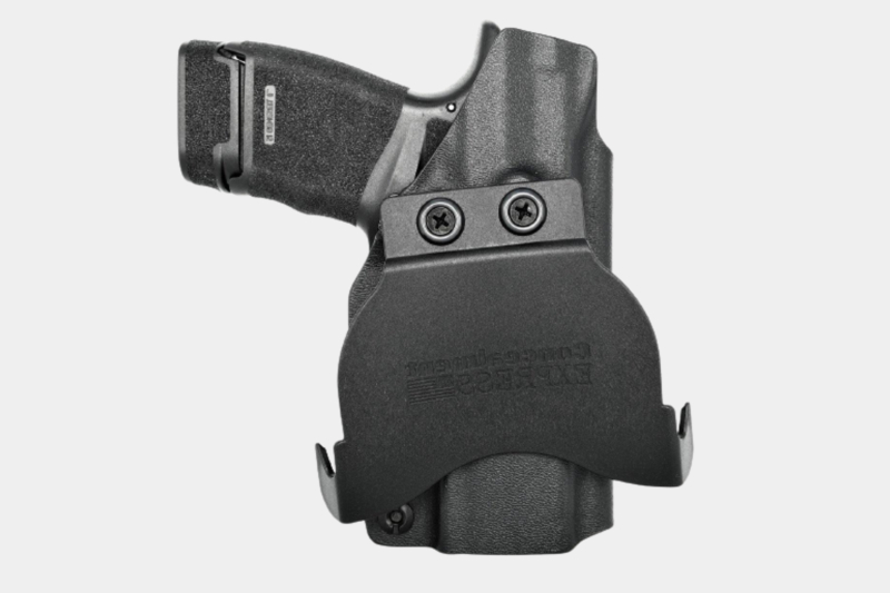 5. Rounded Gear Concealment Express OWB Best OWB Open Carry Springfield Hellcat Hellcat Pro Holster Belt Paddle