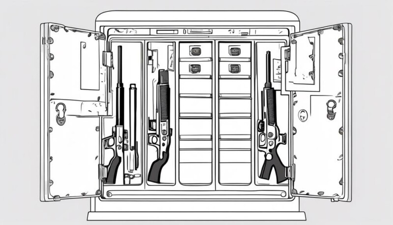 secure storage for firearms